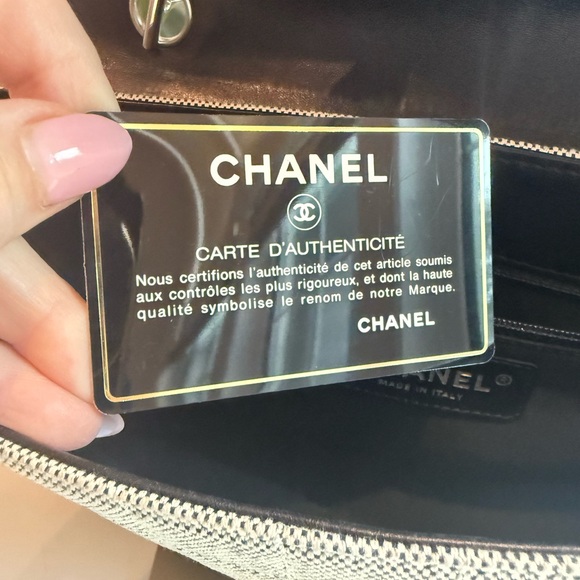 Chanel ‘Canvas No. 5 Camellia Flap Bag’ - Picture 8 of 14